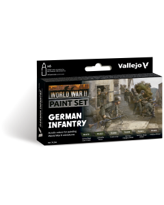 German Infantry WWII / 6 colors set 18 ml