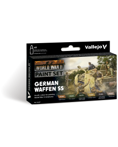German Waffen SS WWII / 6 colors set 18 ml