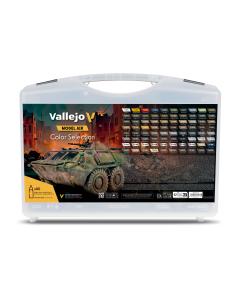 Color Selection. Includes: 74 Model Air colors and 6 auxiliary products. 80 colors case 18 ml