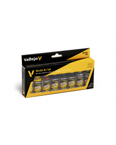 Basic Colors 8 colors set 18 ml