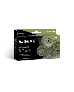 Wheels + Tracks 6 colors set 18 ml