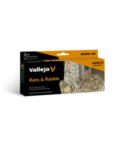 Ruins + Rubble Effects / 8 colors set 18 ml