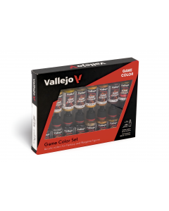 Leather + Metal 16 colors set 18 ml