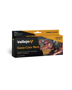 Game Color Wash 8 colors set 18 ml