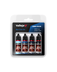 Blue Color Set 4 colors 18 ml