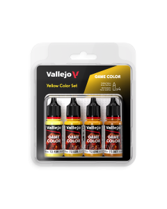 Yellow Color Set 4 colors 18 ml