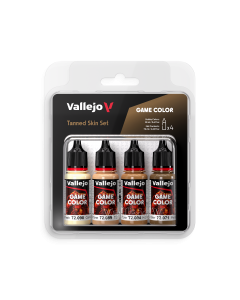 Tanned Skin Set 4 colors 18 ml
