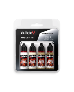 White Color Set 4 colors 18 ml