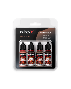 Dark Skin Set 4 colors 18 ml