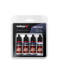 Ultramarine Color Set 4 colors 18 ml