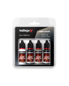 Silver NMM Set 4 colors 18 ml