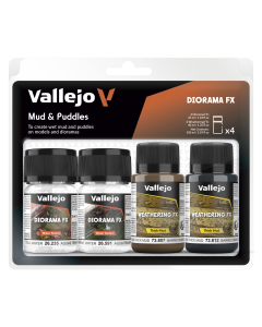 Mud + Puddles 4 textures set 35 ml
