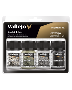 Soot + Ashes 4 pigments set 35 ml