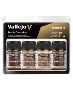 Rust + Corrosion 4 pigments set 35 ml