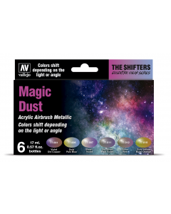 Magic Dust 6 colors set 17 ml