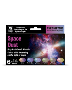 Space Dust 6 colors set 17 ml