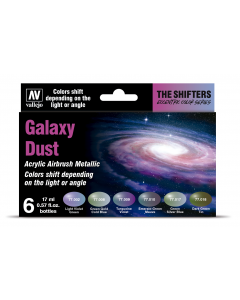 Galaxy Dust 6 colors set 17 ml