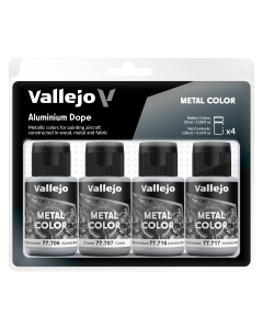 Aluminium Dope WWI + Early WWII 4 colors set 32 ml