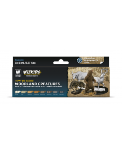Woodland creatures 8 colors set 8 ml