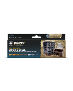 Wood + Steel 8 colors set 8 ml