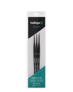 Definition Set Synthetic fibers (Sizes 4/0, 3/0 + 2/0) Detail