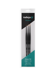 Design Set Synthetic fibers (Sizes 0, 1 + 2) Detail