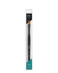 Flat Rectangular Synthetic Brush No. 8 Effects