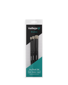 Dry Brush Set Natural Hair (S, M + L) Dry Brush