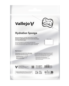 2 Reusable hydration sponges (220 x 140 mm)