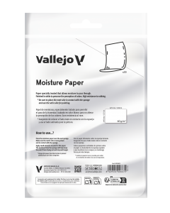 30 Sheets of moisture paper (225 x 145 mm) 60gr