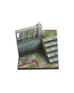 City Stairs Scenery 7 x 7 cm