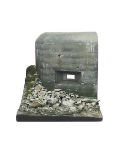 WWII Bunker Scenery 8 x 8 cm