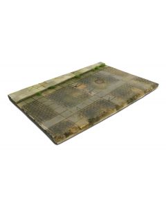 31x21 Cobblestone Street with a drain Scenery 31 x 21 cm