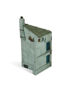 French House Corner Scenery 25 x 11 cm