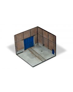 Factory Corner Scenery 15 x 15 cm