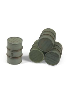 Wehrmacht Fuel Drums Scenery