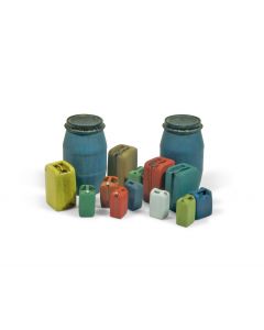 Assorted Modern Plastic Drums #2 Scenery