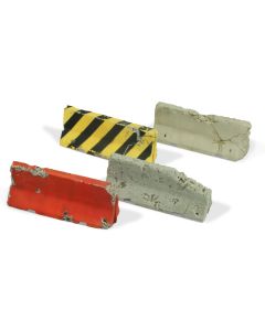 Damaged Concrete Barriers Scenery