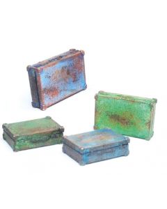 Metal Suitcases Scenery