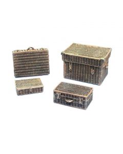 Wicker Suitcases Scenery