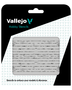 Wood Texture nº 1 Hobby Stencils 125 x 125 mm