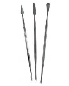 Set of 3 stainless steel carvers -