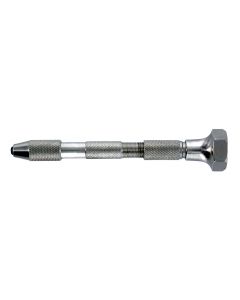 Pin vice double ended, swivel top -