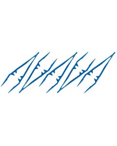Plastic Tweezers x 5 -