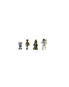 H0 Sci-Fi-Figuren – 4er-Pack
