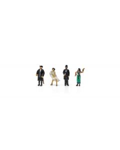 H0 Historische Figuren – 4er-Pack
