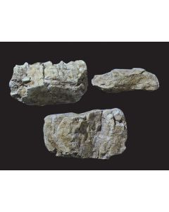 Giessform verschiedene grössere Felsen