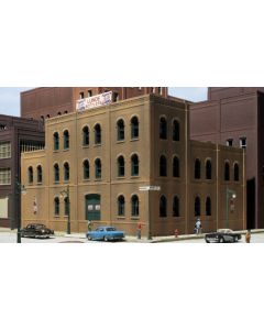 Arched Window Industrial Building