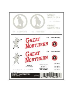 Great Northern Güterwagenbeschriftung H0