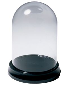 7,5cm Glaskuppel und. Boden für Minidioramen